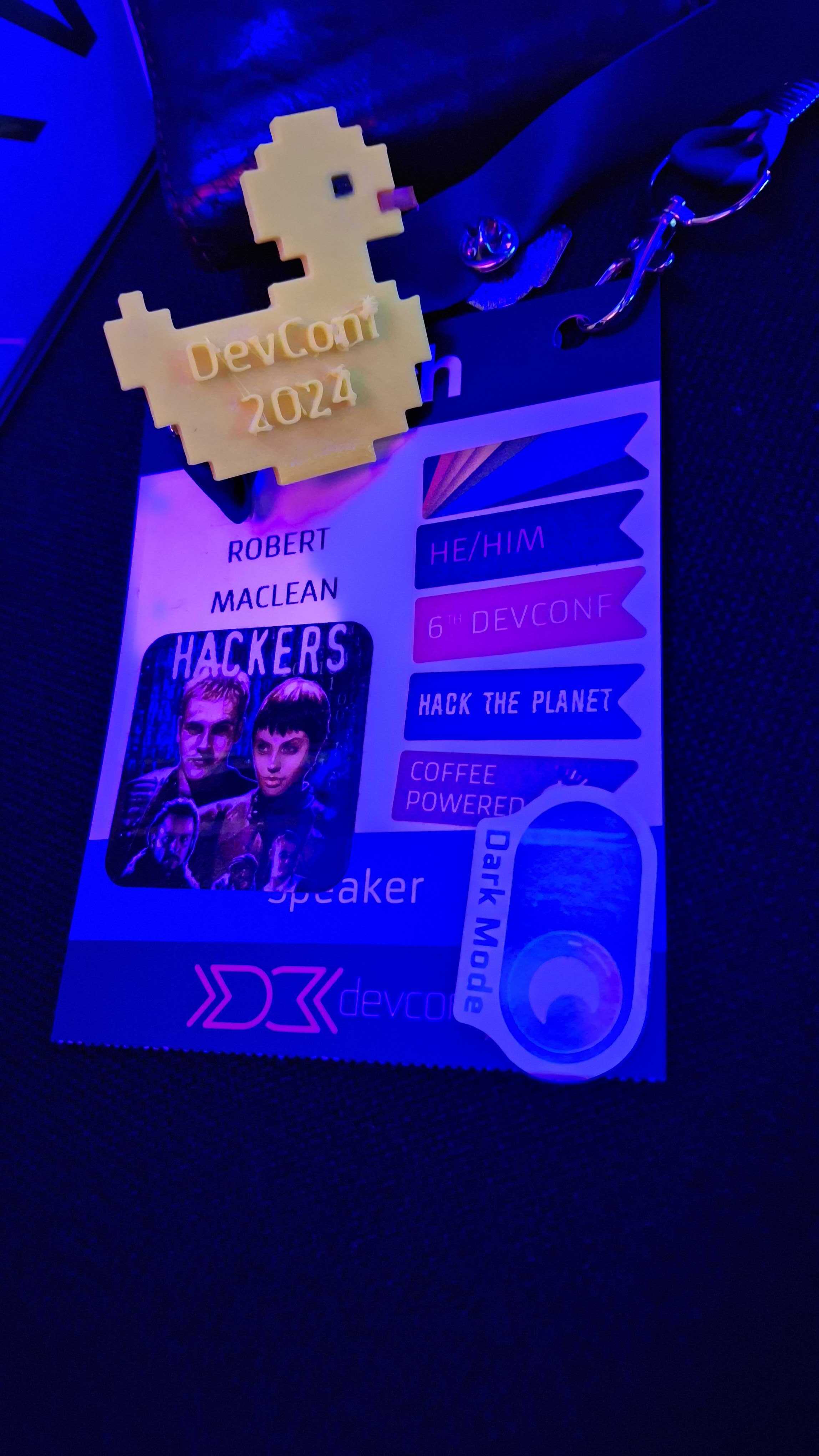 My 'hacked' badge